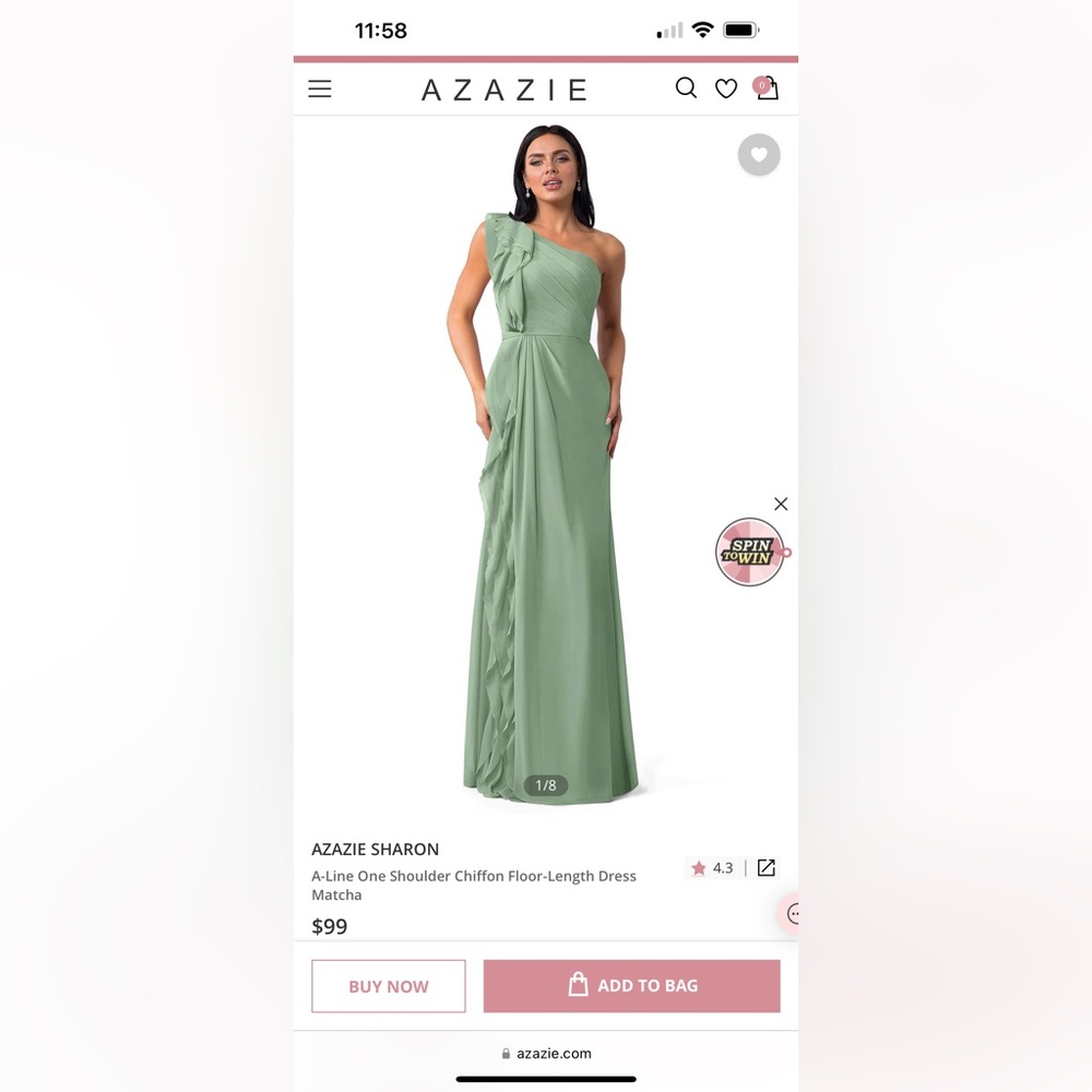 Azazie bridesmaids dress
